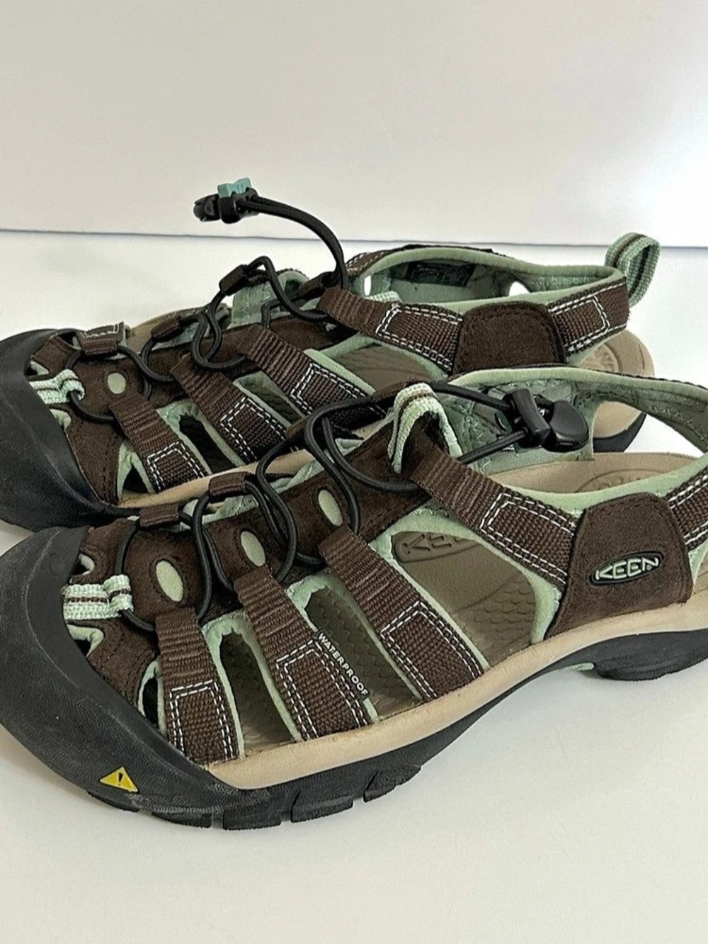 Keen Newport H2 Camo Brown & Green Sandals US 8